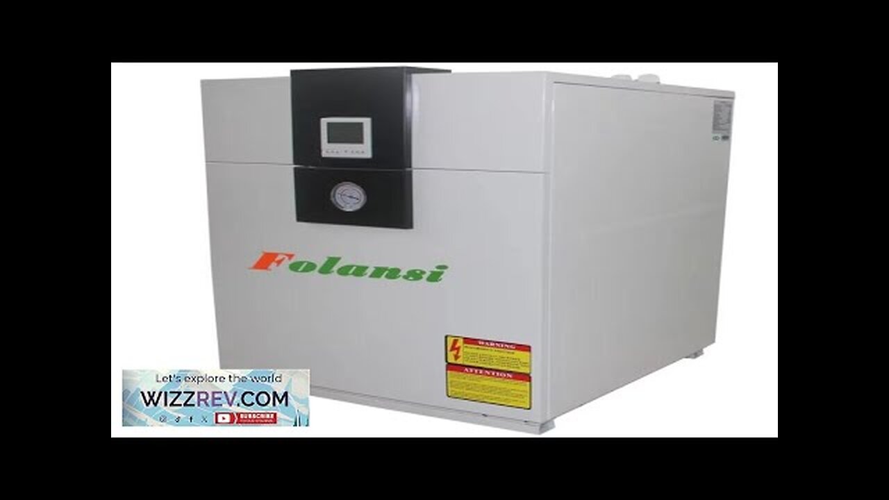 14KW Geothermal Heat Pump Water To Water Heat Pump( Heating/cooling) Review