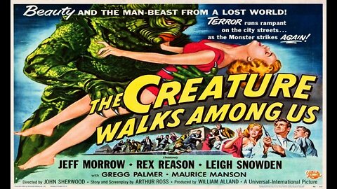 The Creature Walks Among Us (Movie Trailer) 1956