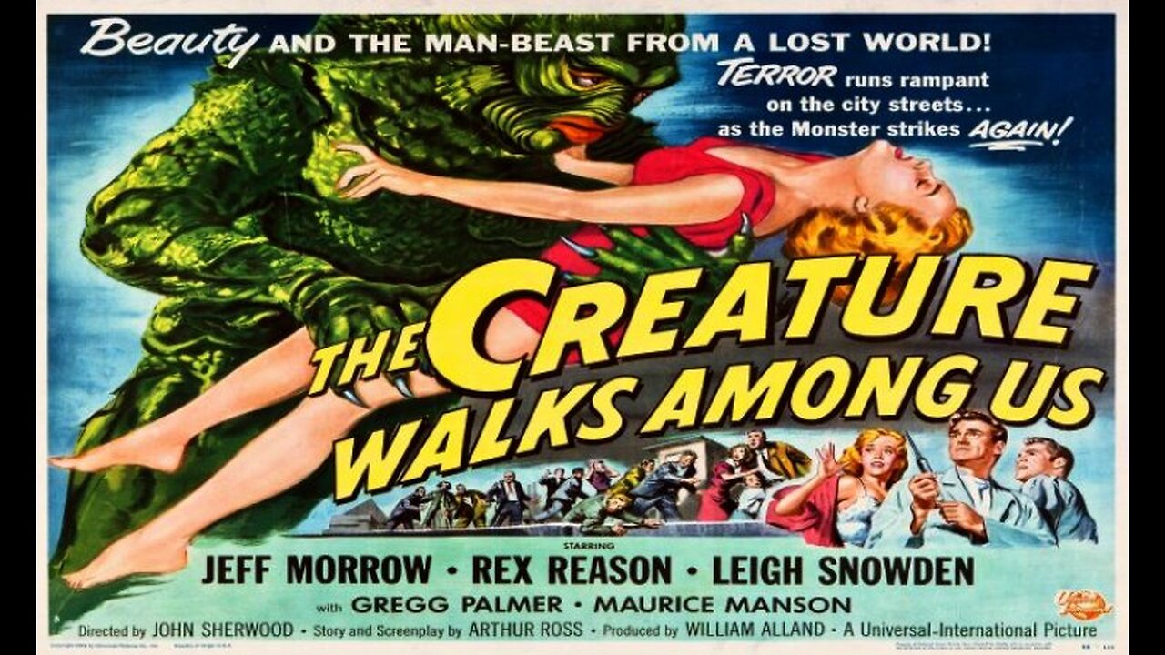 The Creature Walks Among Us (Movie Trailer) 1956