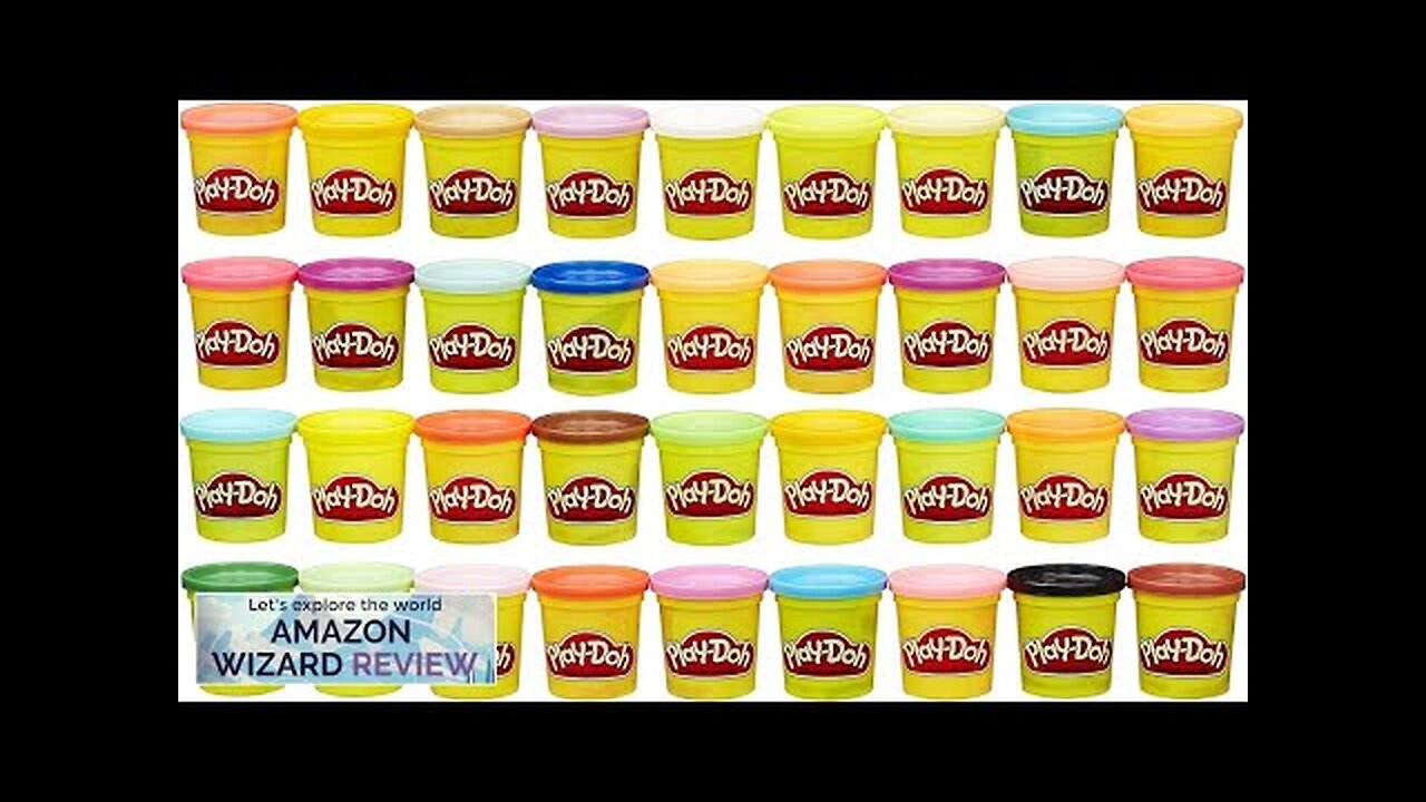 Play-Doh Modeling Compound 36-Pack Case of Colors Non-Toxic 3 Oz Cans Review