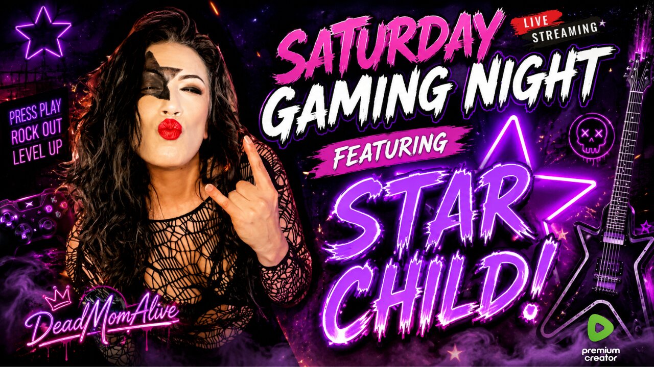 Face Paint Satur-SLAY! "Gonna rock n roll all nite & party everyday pt 2"💀 PREMIUM CREATOR