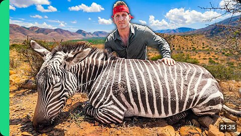 Hunting and Eating Zebra!! Inside a South African Game Reserve!!