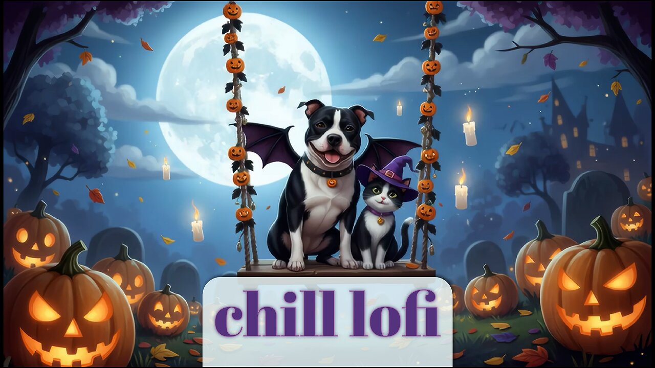 3 hours of lofi to chill to on Halloween