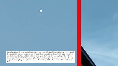 Eyewitness Films Orb Over Workplace! Carrollton, Georgia, March 27, 2025 UFO UAP Sighting News.