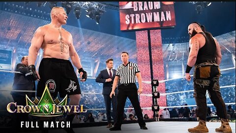 Full match: Braun Strowman & Brock Lesnar| universal title match.