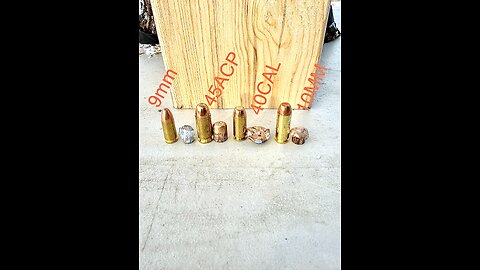 9mm vs 10mm vs 45 ACP vs .40 S&W: Penetration Test!