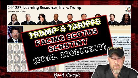 Viewers' Discretion: Will Trump's TARIFFS Survive SCOTUS Scrutiny? (Oral Argument Review)