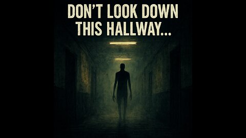 “Don’t Look Down This Hallway… 😨👻”