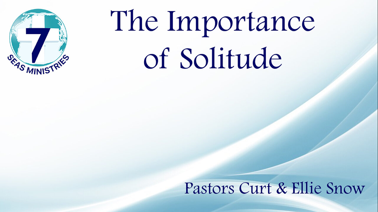 The Importance of Solitude
