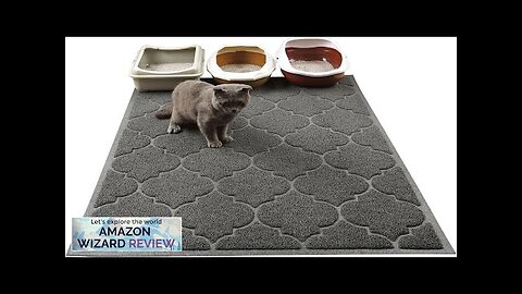 Cat Litter Mat XL Super Size Phthalate Free Easy to Clean 46x35 Review