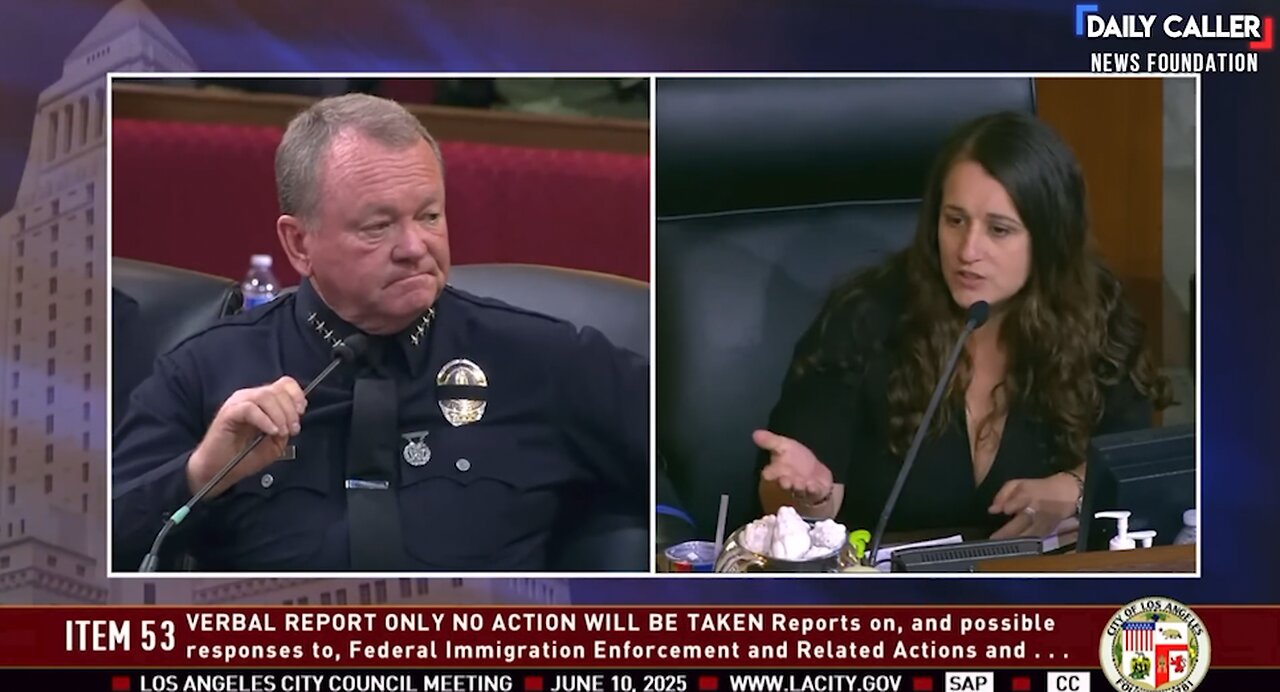 LA City Council Member Requests LAPD To Give Warning When ICE Comes To Detain Illegals...