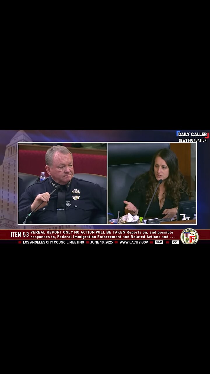 LA City Council Member Requests LAPD To Give Warning When ICE Comes To Detain Illegals...