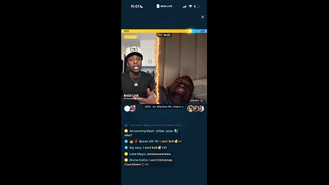 DREBABY AND NOCAP READING EACH OTHER THIS EVENING ON BIGO LIVE