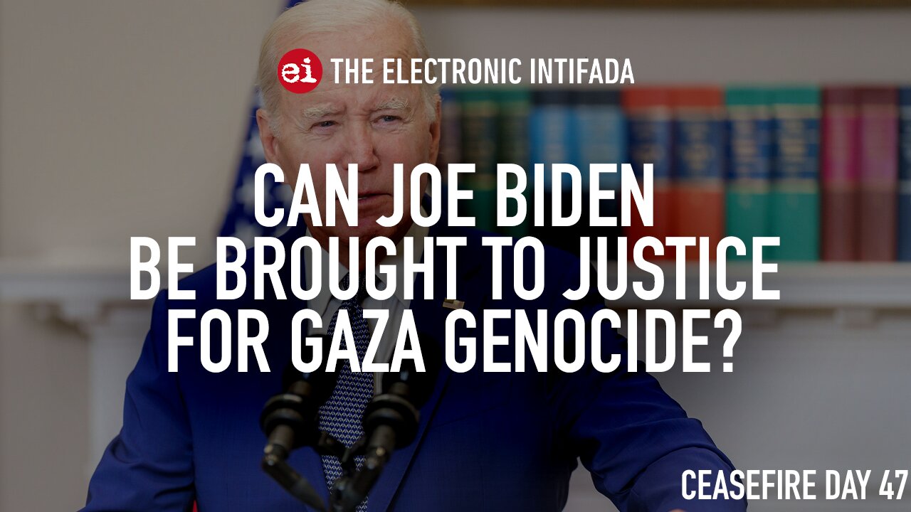 Can Joe Biden be brought to justice for Gaza genocide? with Sarah Leah Whitson