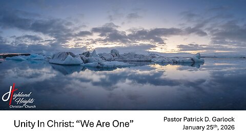 The Book Of Ephesians 2:11-22 - "We Are One"