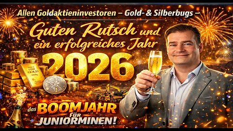 Guter Rutsch und ein erfolgreiches Jahr 2026 - das BOOMJAHR für Juniorminen!