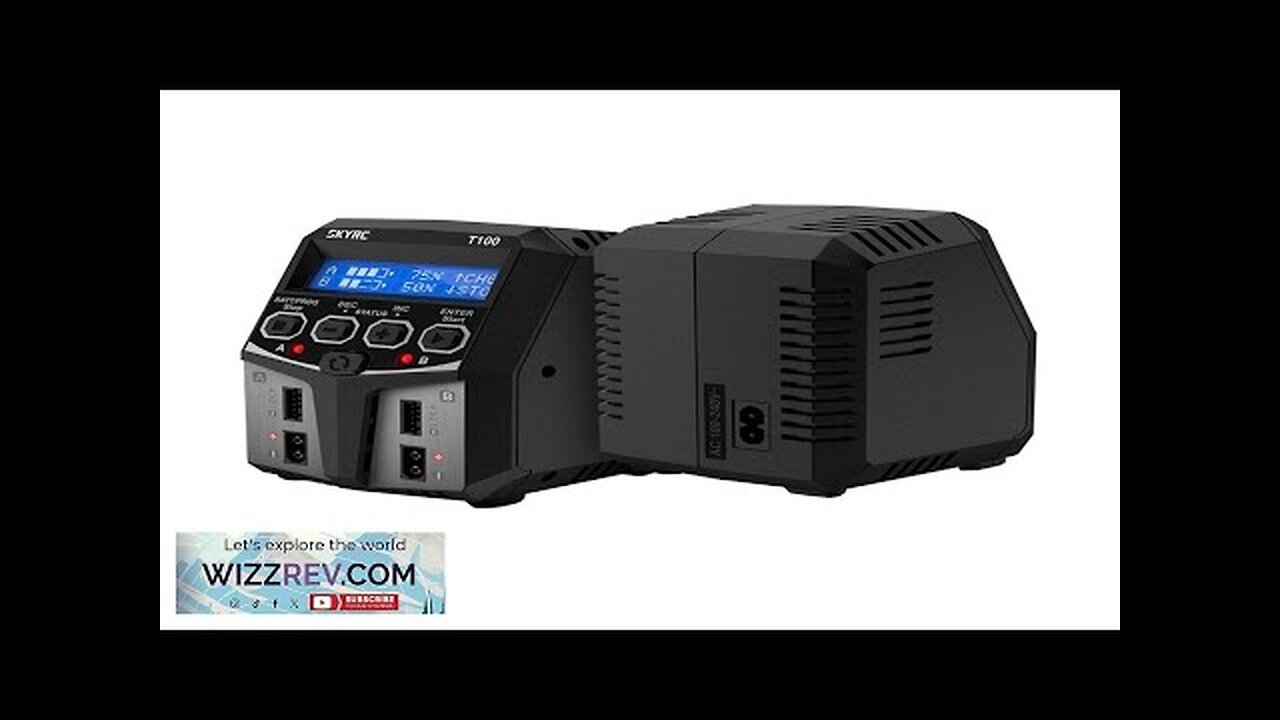 SKYRC T100 DUAL 5A 2X50W Balance Charger for 2-4S LiPo/LiIon/LiFe/LiHV Battery Review