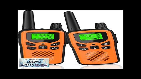 Walkie TalkiesErelis Long Rang Walkie Talkies with 22 FRS ChannelsWalkie Talkies Review