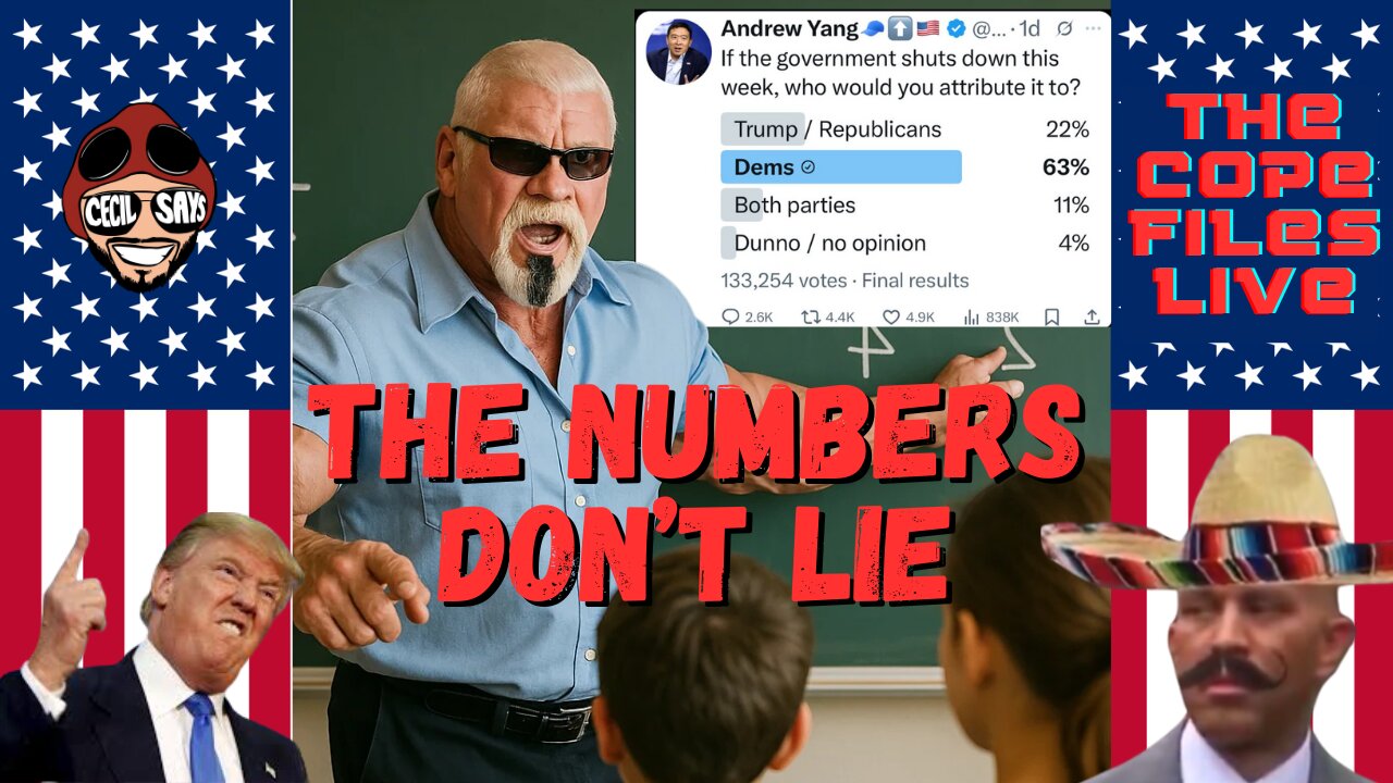Cope Files- The Numbers Don't Lie, And They Spell Disaster For Dems At Midterms.