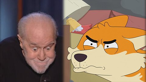 George Carlin Vs Elsa Nicole Corgi