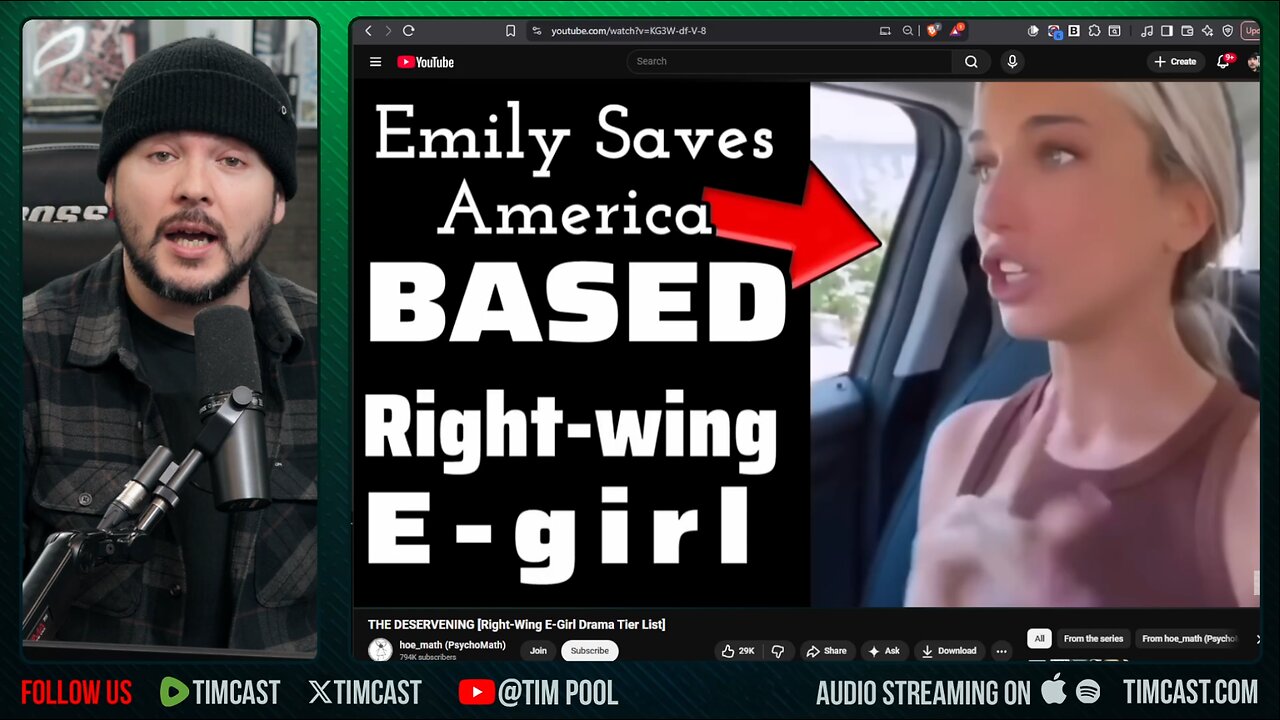 Women In Politics Will Destroy Nations, Hoe math Is Right | Tim Pool Reacts