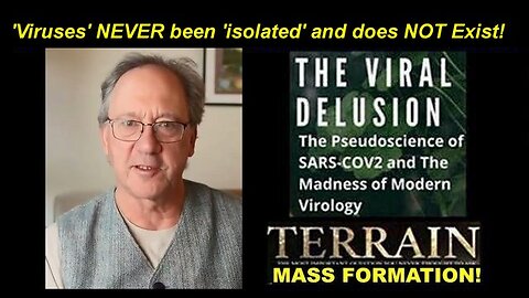 Dr Tom Cowan: No 'Virus' NEVER been 'isolated' & does NOT Exists! [Jan 14, 2026]