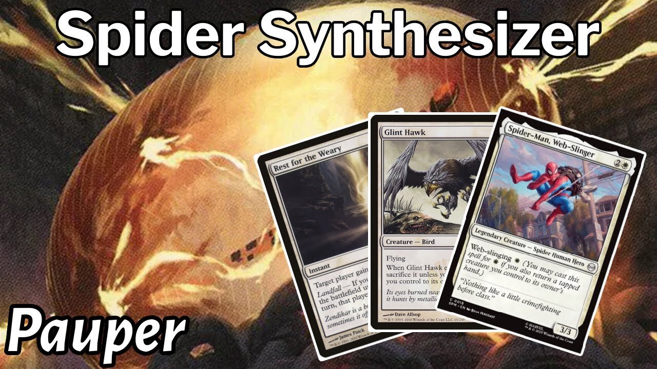 Spider Synthesizer Can’t Lose?! | Pauper | MTGO