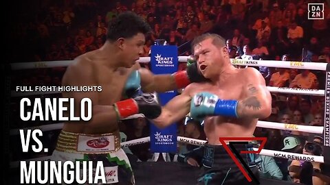 Canelo Alvarez vs Jaime Munguia |🥊Knockdown | Full FIGHT HIGHLIGHTS | MAIN EVENT | #canelomunguia