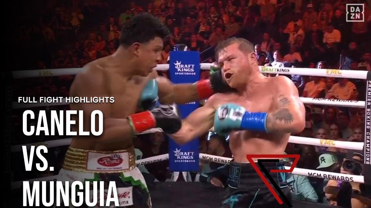 Canelo Alvarez vs Jaime Munguia |🥊Knockdown | Full FIGHT HIGHLIGHTS | MAIN EVENT | #canelomunguia