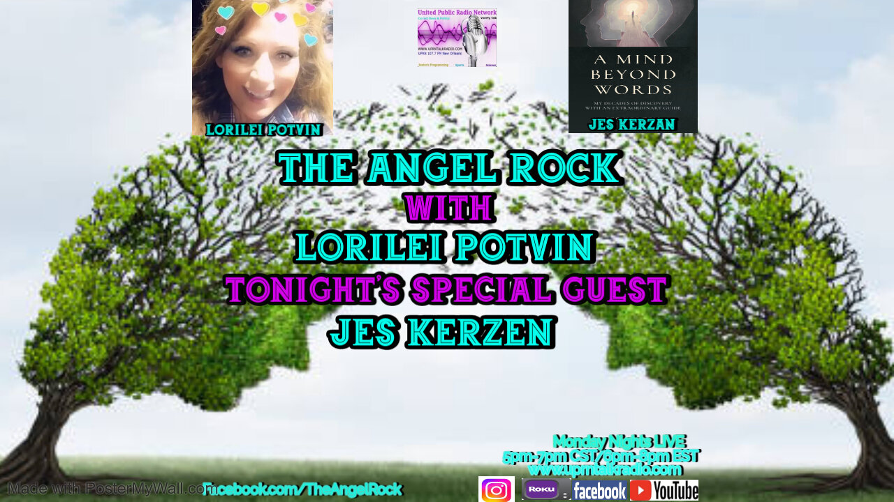 The Angel Rock LIVE With Lorilei Potvin & Guest Jes Kerzen