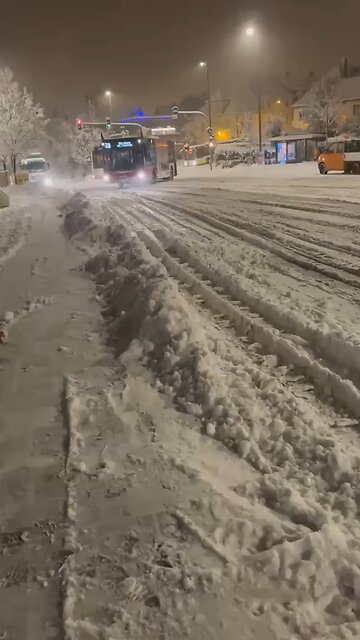 Light snowfall (less than 5 cm) paralysed traffic in many parts of the