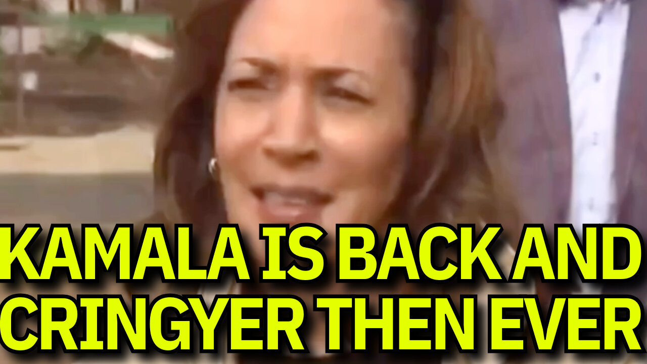 LOL kamala just can't stop