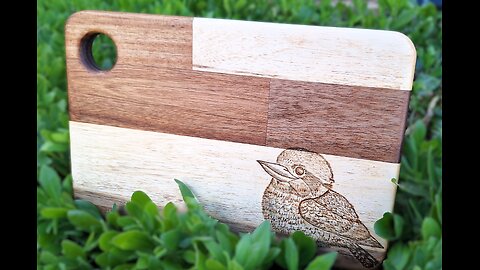 How to Make a Stunning Wood Burned Cutting Board – Woodworking & 3D Printing!