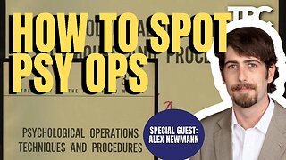 Spot Psy Ops | Alex Newman (TPC #1,692)