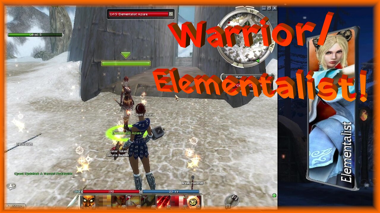 Warrior / Elementalist! / Guild Wars R1 E10
