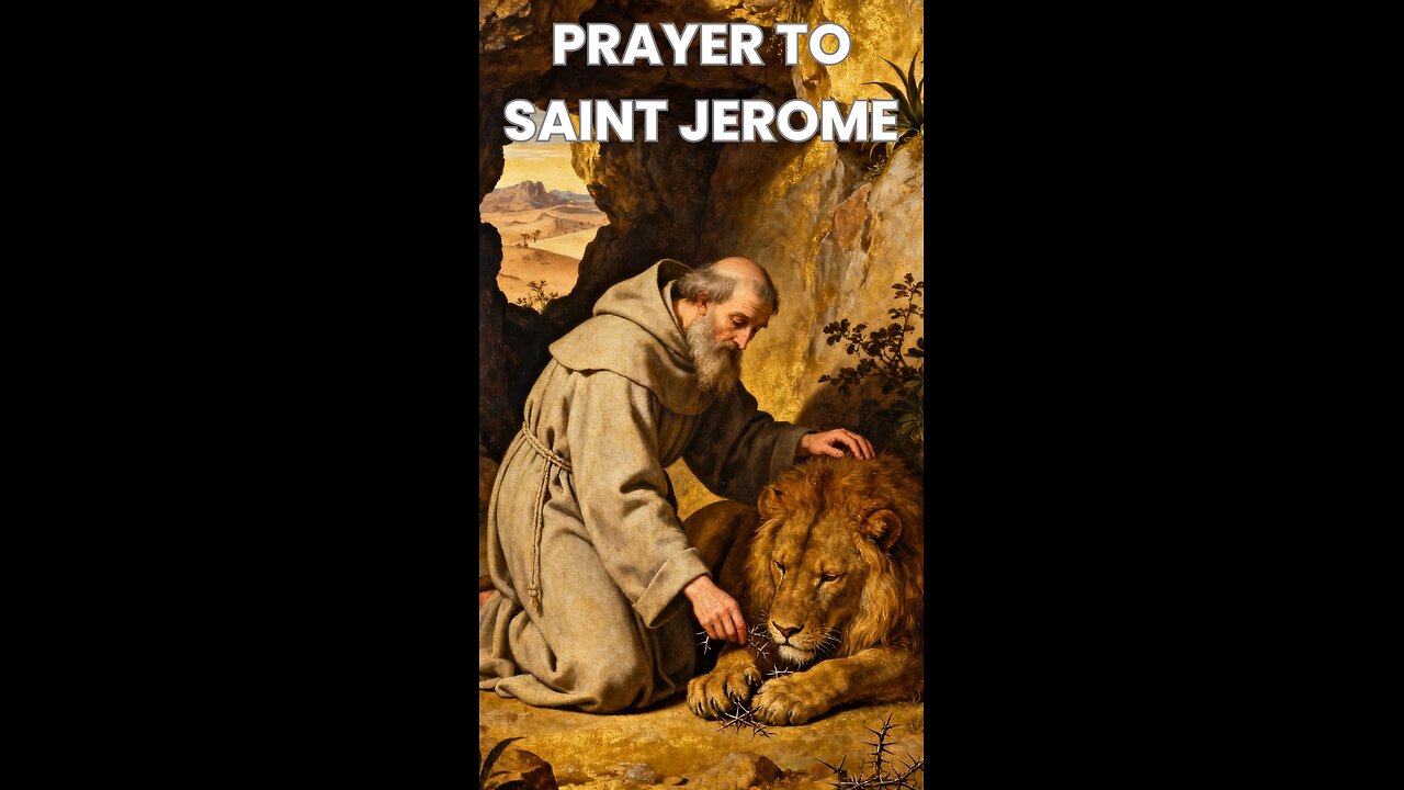 Prayer to Saint Jerome