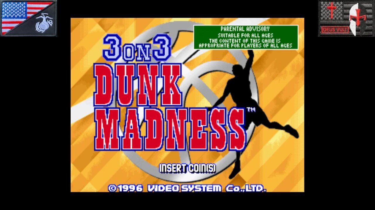 Old-School Sportsball Theater [S1E3]: "3 On 3 Dunk Madness" (Arcade - 1997) [NA Version]