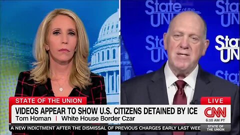 Tom Homan Reacts to CNN’s Bash Accusing ICE of Using Aggressive Tactics: Threats on ICE Officers Are Up 1,200%