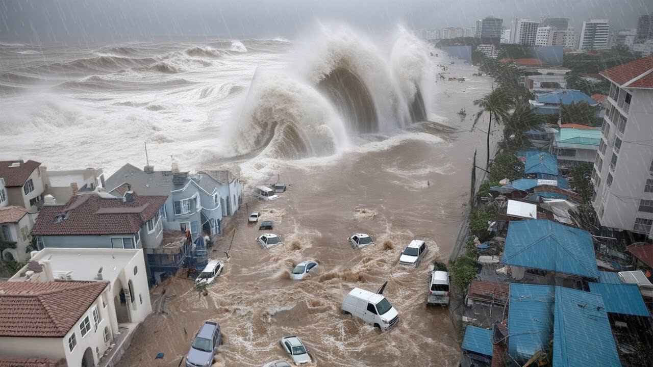 Chaos in California Today! Brutal Storm & Floods Destroy Homes, Cars in Bay Area