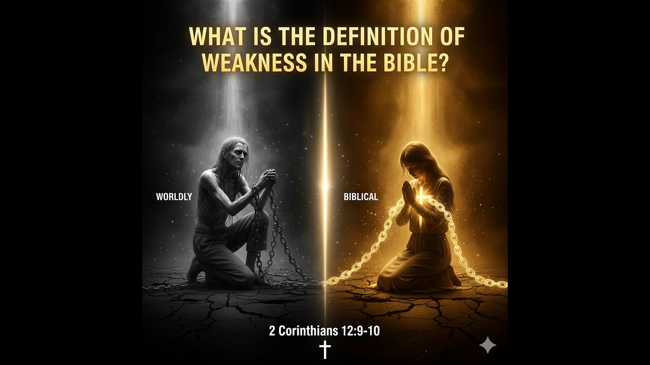 How Does the Bible Define Weakness? | True Strength vs Human Pride 🇺🇸