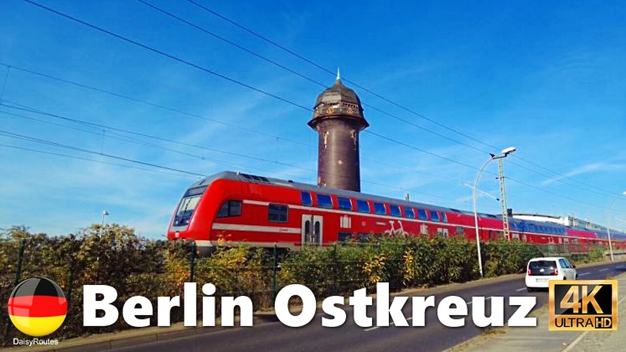 [4K🇩🇪] BERLIN Ostkreuz Train Station Tour