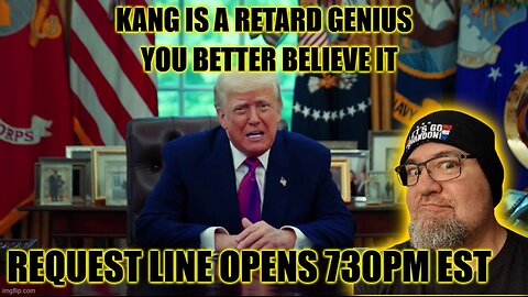 REQUEST LINE OPENS 730PM EST - THURS THUNDERDOME W/KANG
