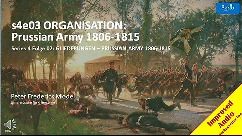 s4e03 ORGANISATION: Prussian Army 1806-1815