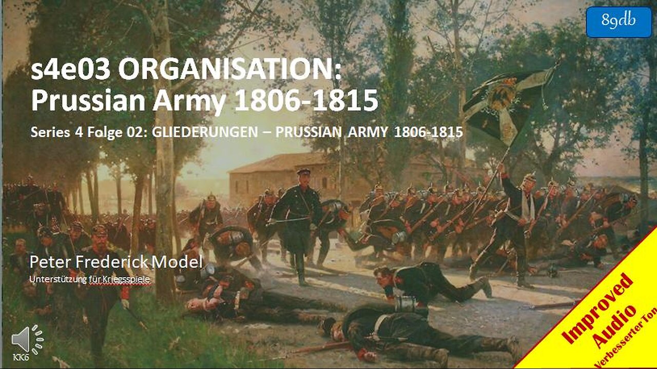 s4e03 ORGANISATION: Prussian Army 1806-1815