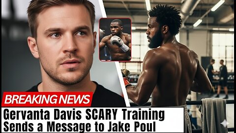 Gervonta Davis SCARY Training Sends a Message to Jake Paul