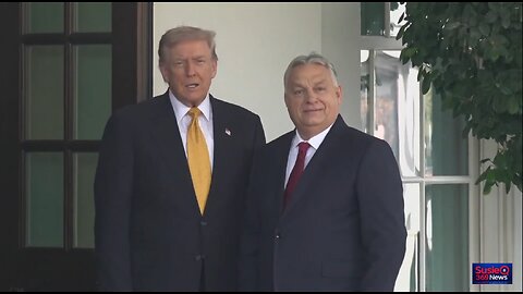 Trump meets with Hungarian Prime Minister Viktor Orbán