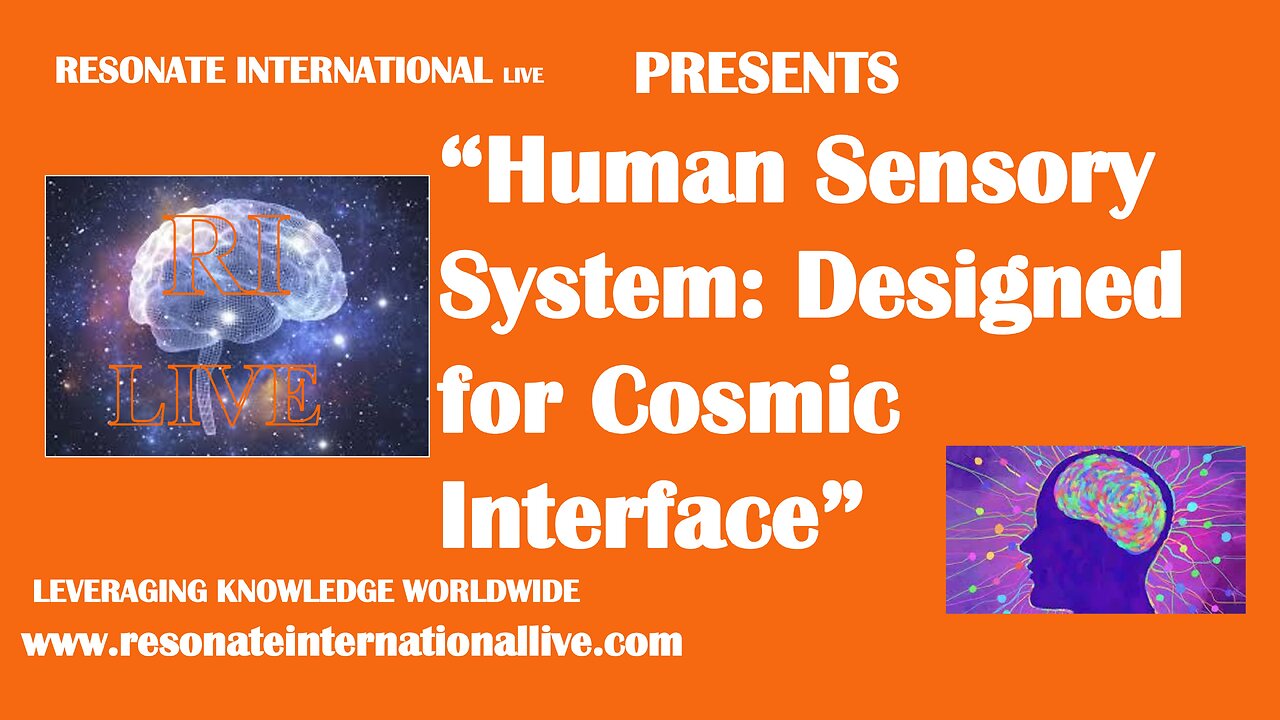 “Human Sensory System: Designed for Cosmic Interface”