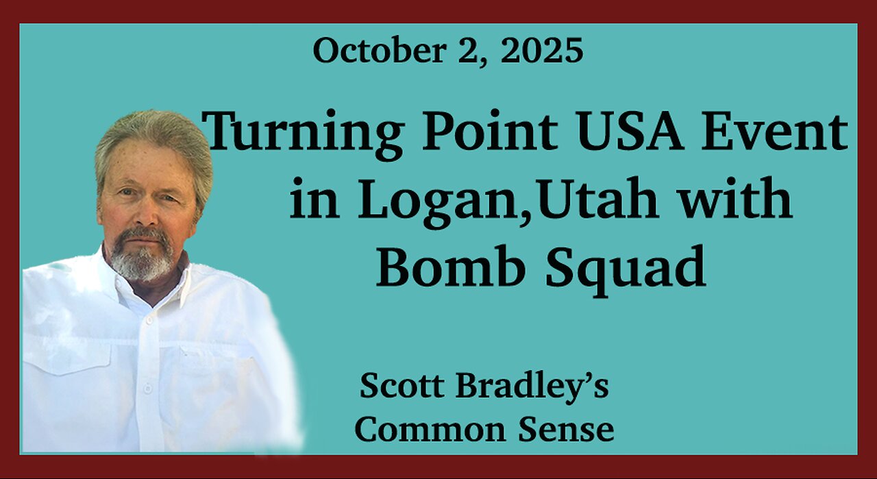 Turning Point USA Event in Logan, Utah with Bomb Squad