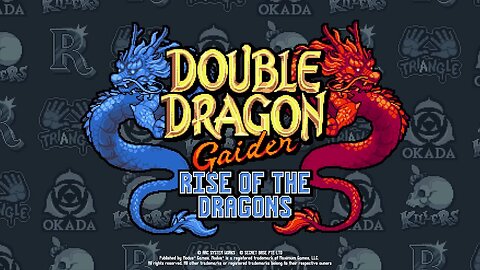 Double Dragon Gaiden Rise of the Dragons triangles sector 1-3