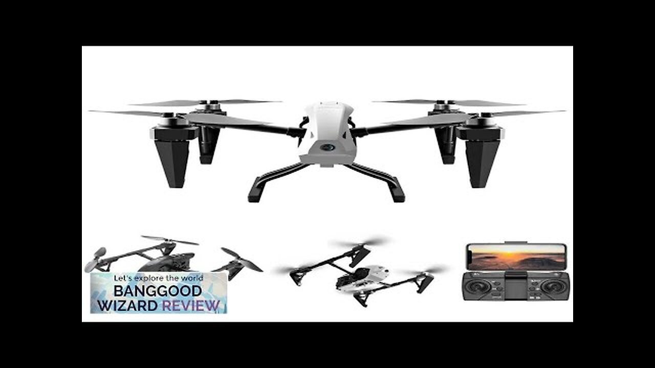 LSRC KS66 WiFi FPV with 6K HD Dual Camera Switchable Optical Flow Review